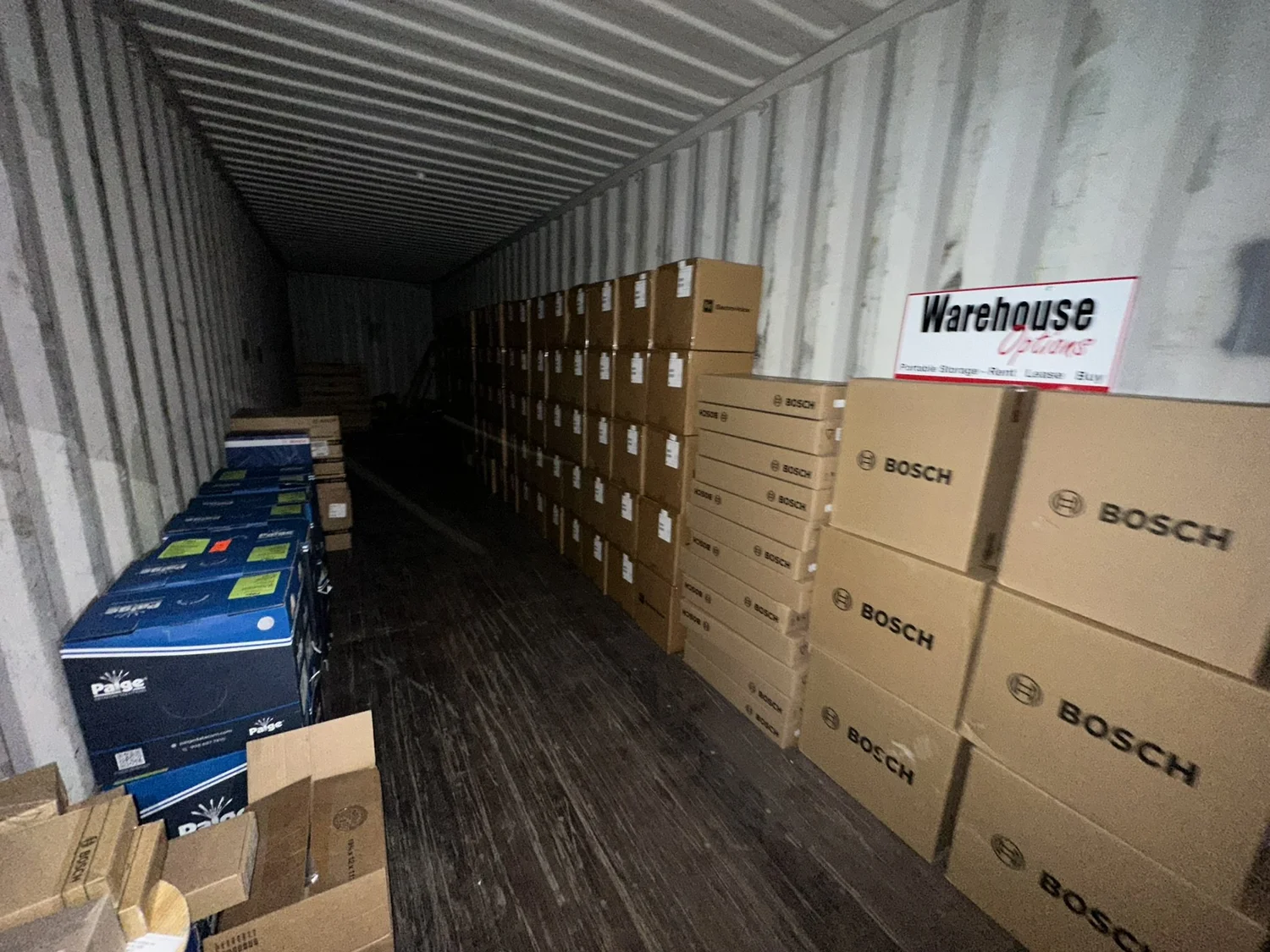 Container freight for a nationwide deployment